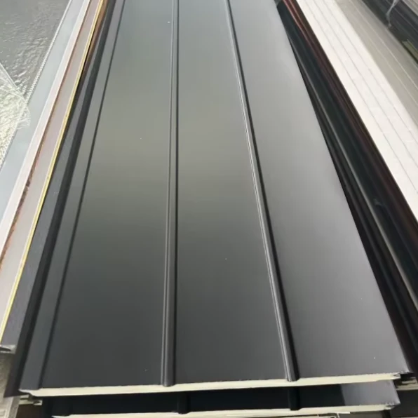 Prefabricated Insulated Pu Sandwich Wall factory